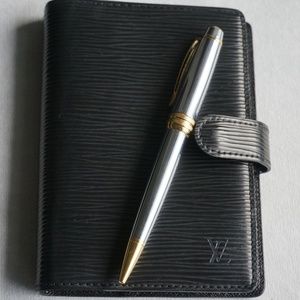 Louis Vuitton Epi Leather Black Agenda Fonctionnel